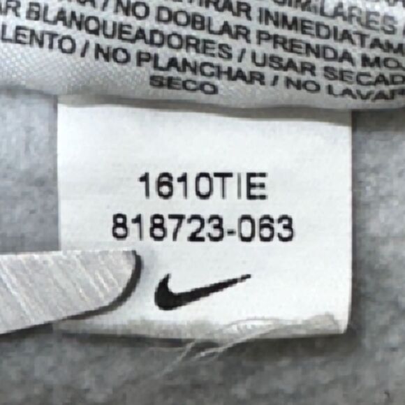 Atlanta Falcons Hoodie Men Medium Gray Nike Super Bowl LI 2017 Sweatshirt NFL - Picture 9 of 14